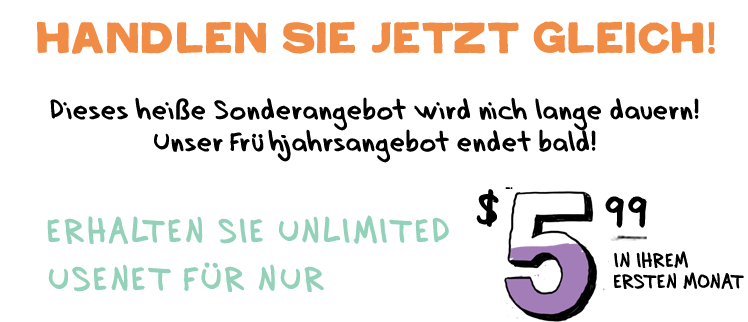 Supernews Herbst-Sonderangebot - $5.99 % Rabatt auf den ersten Monat!